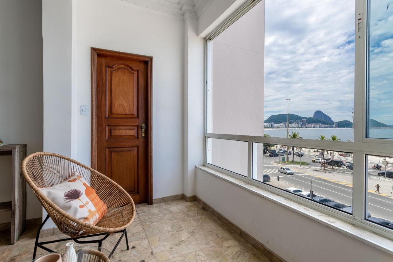 Sofisticado Em Copacabana - Vista Para Praia - A403 Z3 Rio de Janeiro Exterior photo