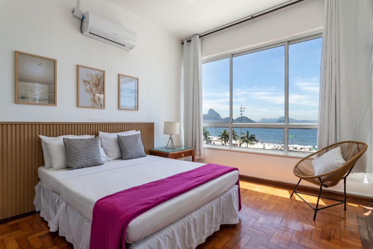 Sofisticado Em Copacabana - Vista Para Praia - A403 Z3 Rio de Janeiro Exterior photo